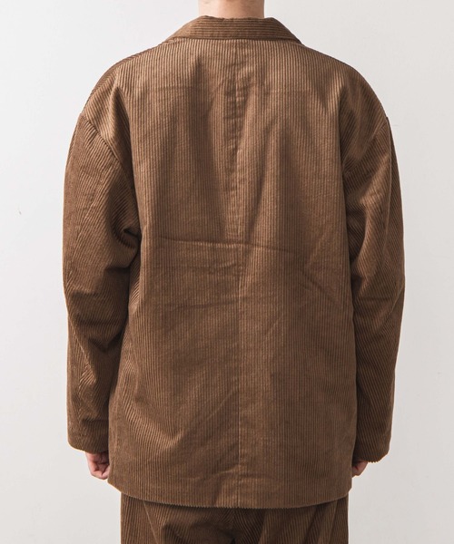 WEGO（ウィゴー）の「WEGO/コーデュロイルーズテーラードジャケット（テーラードジャケット・メンズ・ブラック/ベージュ・MEDIUM/LARGE）」の10枚目の写真