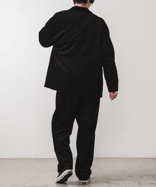 WEGO（ウィゴー）の「WEGO/コーデュロイルーズテーラードジャケット（テーラードジャケット・メンズ・ブラック/ベージュ・MEDIUM/LARGE）」の17枚目の写真