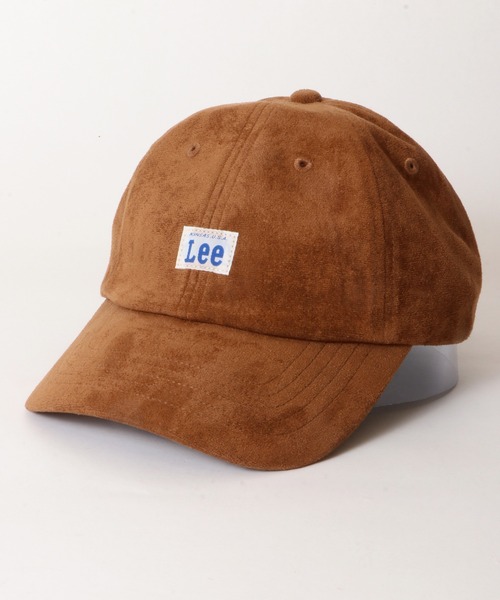 Lee(リー)の「LOW CAP POY SUEDE リー ローキャップ ポリスェード(キャップ・レディース・ブラック/グレー/ピンク/ダークグリーン/モスグリーン/ネイビー/ダークパープル/ブラウン/ベージュ・FREE)」の3枚目の写真
