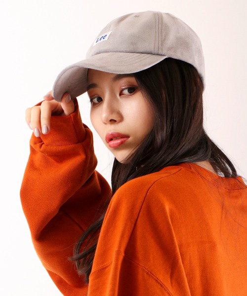 Lee(リー)の「LOW CAP POY SUEDE リー ローキャップ ポリスェード(キャップ・レディース・ブラック/グレー/ピンク/ダークグリーン/モスグリーン/ネイビー/ダークパープル/ブラウン/ベージュ・FREE)」の18枚目の写真