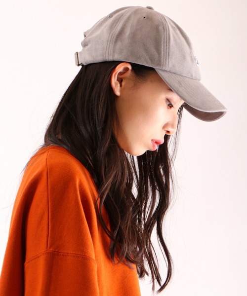 Lee(リー)の「LOW CAP POY SUEDE リー ローキャップ ポリスェード(キャップ・レディース・ブラック/グレー/ピンク/ダークグリーン/モスグリーン/ネイビー/ダークパープル/ブラウン/ベージュ・FREE)」の20枚目の写真