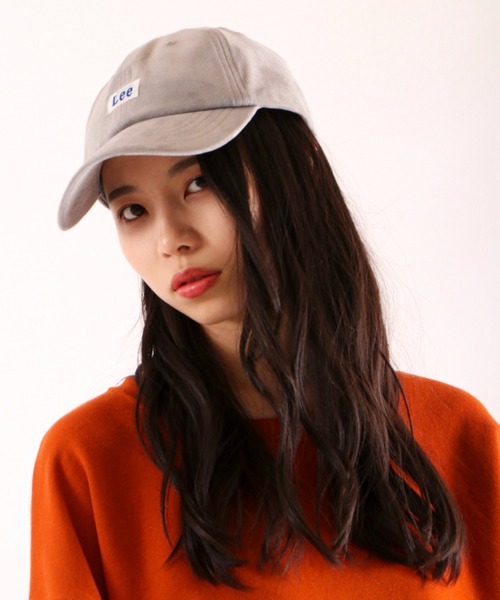 Lee(リー)の「LOW CAP POY SUEDE リー ローキャップ ポリスェード(キャップ・レディース・ブラック/グレー/ピンク/ダークグリーン/モスグリーン/ネイビー/ダークパープル/ブラウン/ベージュ・FREE)」の21枚目の写真