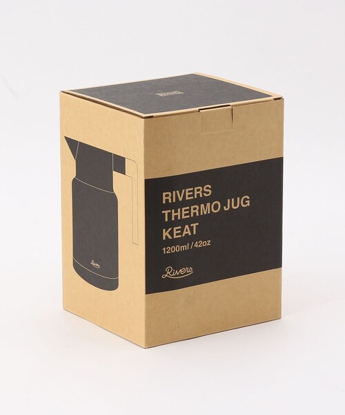212 KITCHEN STORE(トゥワントゥキッチンストア)の「RIVERS (リバース) サーモジャグ キート 1200 ブラック(食器・レディース・その他・00)」の4枚目の写真