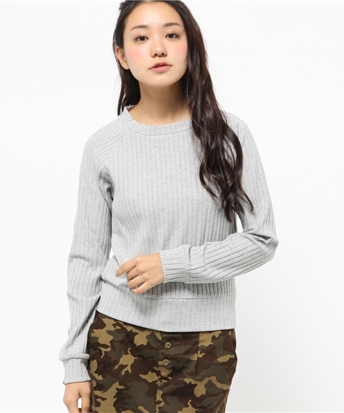 Chico（チコ）の「トタンテレコ長袖P/O（Tシャツ/カットソー・レディース・ホワイト/ブラック/グレー/モスグリーン・FREE）」の13枚目の写真