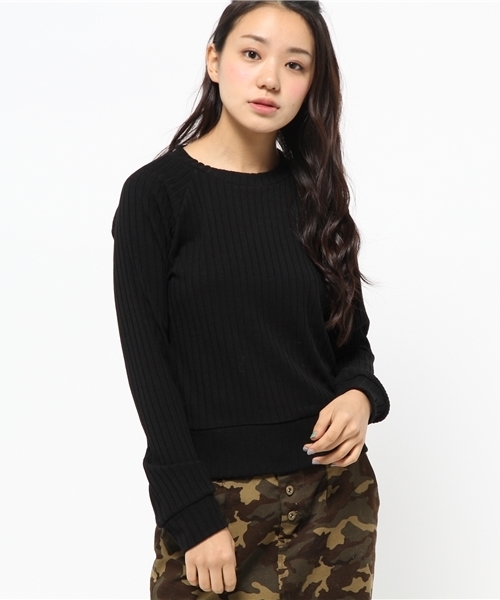 Chico（チコ）の「トタンテレコ長袖P/O（Tシャツ/カットソー・レディース・ホワイト/ブラック/グレー/モスグリーン・FREE）」の16枚目の写真