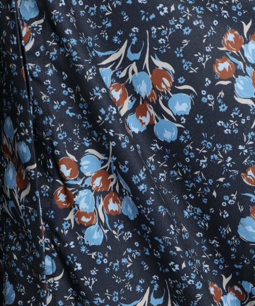 niko and...（ニコアンド）の「アソート柄ティアードワンピース（ワンピース・レディース・ブラック/ネイビー/グリーン・LARGE/MEDIUM）」の10枚目の写真