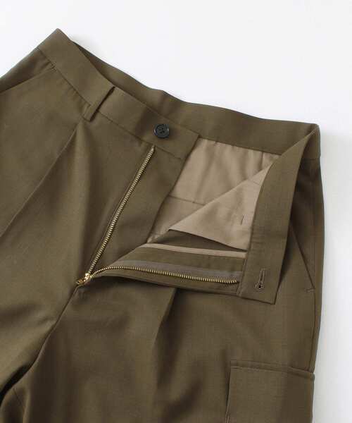 URBAN RESEARCH(アーバンリサーチ)の「WASHABLEウールカーゴパンツ(その他パンツ・メンズ・カーキ/チャコールグレー・LARGE/MEDIUM)」の18枚目の写真