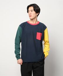 【Champion/チャンピオン】メンズ リバースウィーブ(R) ロングスリーブTシャツ