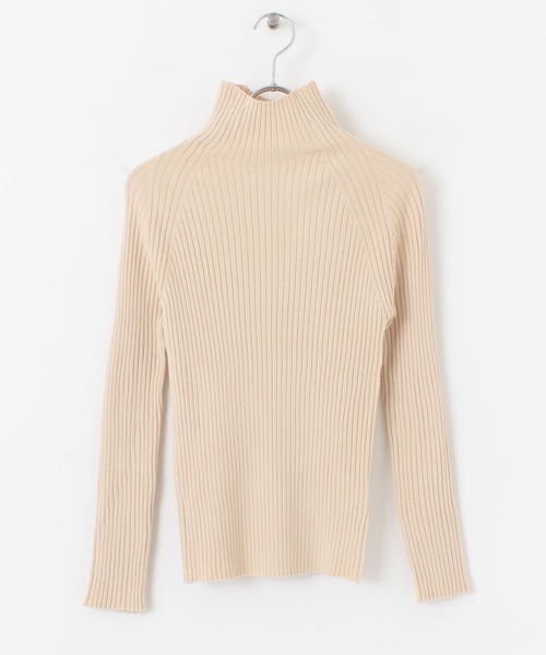 ITEMS URBANRESEARCH(アイテムズ アーバンリサーチ)の「モチモチハイネックリブニット(ニット/セーター・レディース・チャコールグレー/レッド系その他/ベージュ/グレー・FREE)」の22枚目の写真