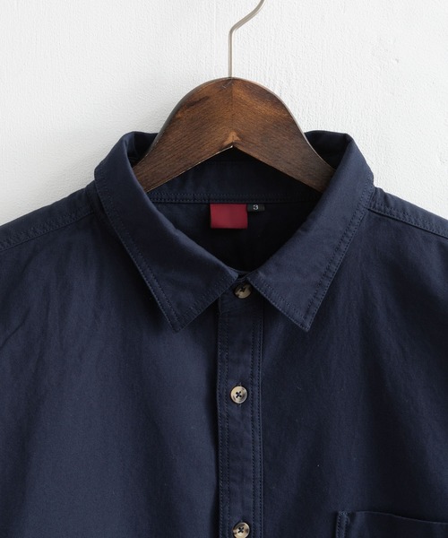 Rocky オーバーサイズ ビッグシルエット Monroe ロッキーモンロー のファッション コットンツイルレギュラーカラーロングシャツ シャツ ブラウス シャツ ブラウス トップス ビッグシルエット