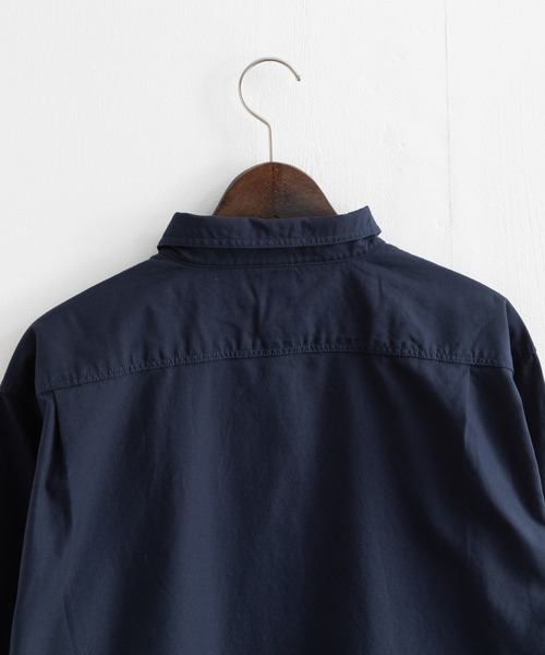 Rocky オーバーサイズ ビッグシルエット Monroe ロッキーモンロー のファッション コットンツイルレギュラーカラーロングシャツ シャツ ブラウス シャツ ブラウス トップス ビッグシルエット