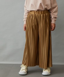 &yam | カットプリーツワイドパンツ/スカーチョ(スカート)