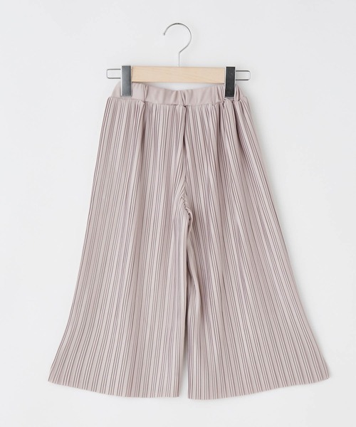 ＆yam（アンドヤム）の「カットプリーツワイドパンツ/スカーチョ（スカート・キッズ・ブラック/ブラウン/グリーン/ピンク/グレー/ブルー・140-150cm/120-130cm/130-140cm/150-160cm/110-120cm）」の18枚目の写真