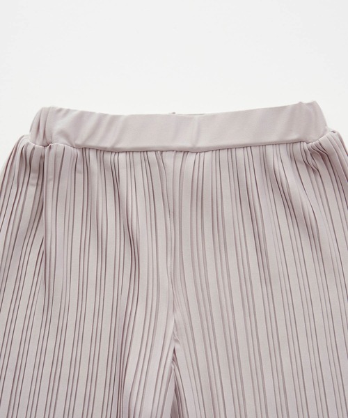 ＆yam（アンドヤム）の「カットプリーツワイドパンツ/スカーチョ（スカート・キッズ・ブラック/ブラウン/グリーン/ピンク/グレー/ブルー・140-150cm/120-130cm/130-140cm/150-160cm/110-120cm）」の20枚目の写真
