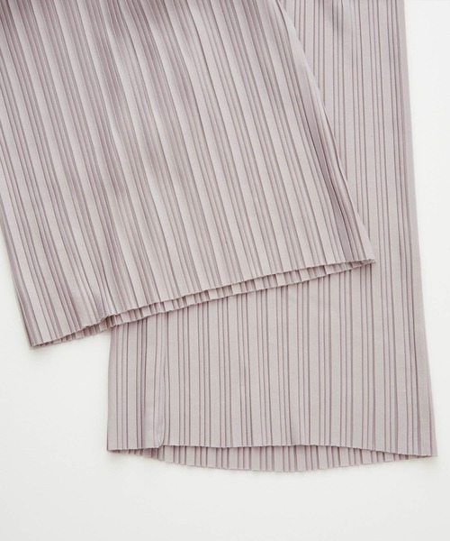 ＆yam（アンドヤム）の「カットプリーツワイドパンツ/スカーチョ（スカート・キッズ・ブラック/ブラウン/グリーン/ピンク/グレー/ブルー・140-150cm/120-130cm/130-140cm/150-160cm/110-120cm）」の22枚目の写真