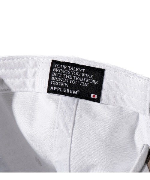APPLEBUM（アップルバム）の「Flat Visor Cotton Cap（キャップ・メンズ・ホワイト/ブラック/グレー・FREE）」の15枚目の写真