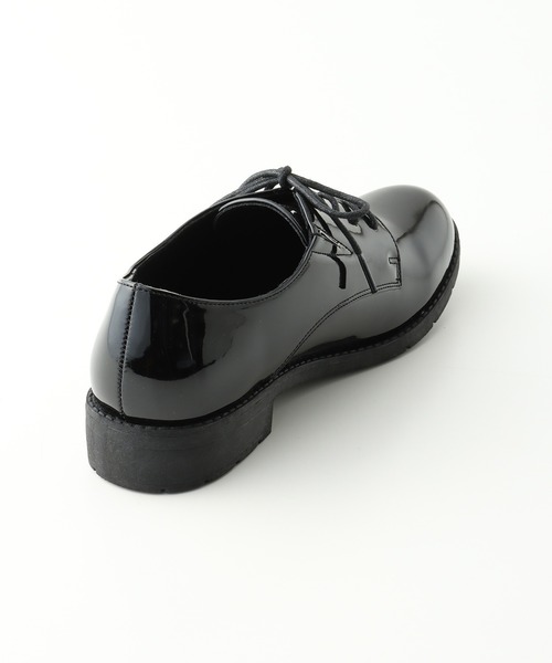 Honeys（ハニーズ）の「マニッシュシューズ（ドレスシューズ・レディース・ブラック系その他/ブラック系その他2/ライトベージュ・M/LL/L/S）」の4枚目の写真