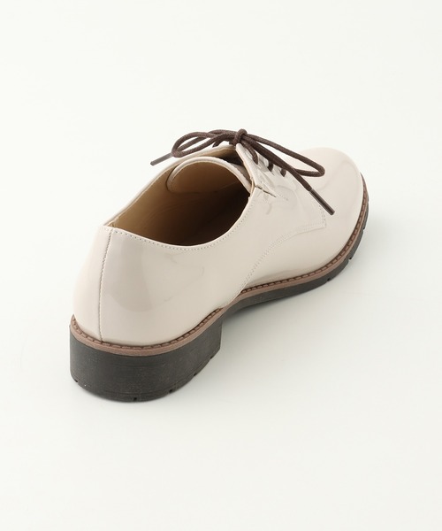 Honeys（ハニーズ）の「マニッシュシューズ（ドレスシューズ・レディース・ブラック系その他/ブラック系その他2/ライトベージュ・M/LL/L/S）」の7枚目の写真