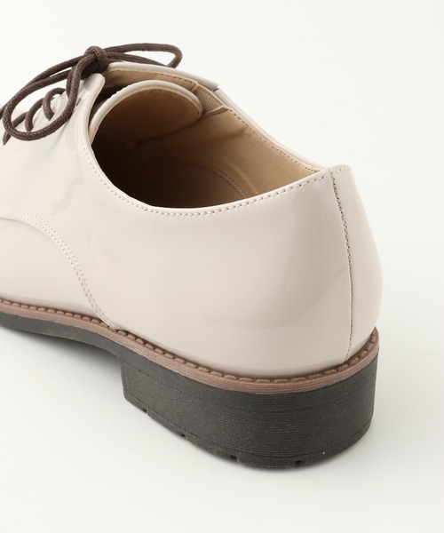 Honeys（ハニーズ）の「マニッシュシューズ（ドレスシューズ・レディース・ブラック系その他/ブラック系その他2/ライトベージュ・M/LL/L/S）」の19枚目の写真