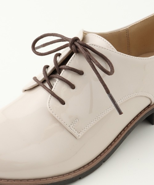 Honeys（ハニーズ）の「マニッシュシューズ（ドレスシューズ・レディース・ブラック系その他/ブラック系その他2/ライトベージュ・M/LL/L/S）」の15枚目の写真