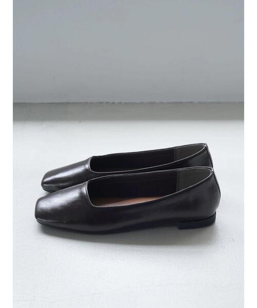 AMERICAN HOLIC（アメリカンホリック）の「ふっくらクッションスクエアフラットシューズ（パンプス・レディース・ブラック/ブラウン・S/M/L）」の16枚目の写真