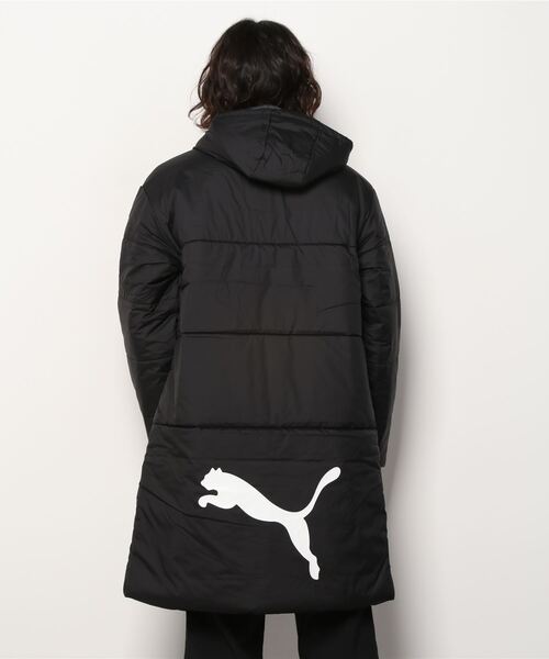 PUMA（プーマ）の「プーマ PUMA ESS + ロング パデッド コート_（その他アウター・メンズ・ブラック・3L/L/LL/M/S）」の3枚目の写真