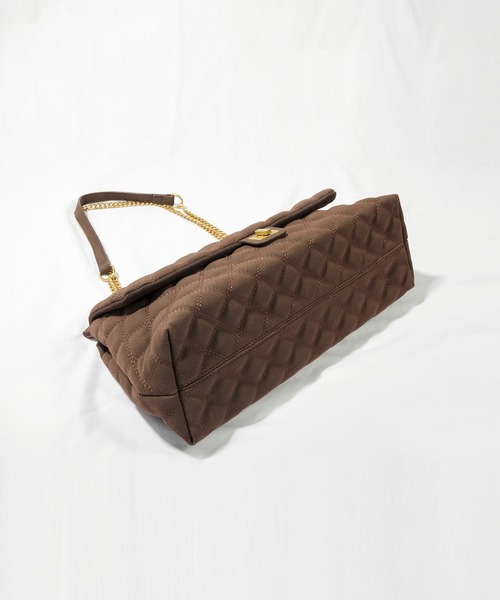 SAISON DE PAPILLON(セゾンドパピヨン)の「キルティング2Wayビッグショルダーバッグ(ショルダーバッグ・レディース・ブラック/ブラウン/ダークブラウン/グリーン・フリー)」の13枚目の写真