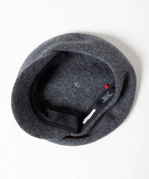 RACAL（ラカル）の「Classic Wool Knit Casquette / クラシックウールニットキャスケット（キャスケット・メンズ・チャコールグレー/ブラック/ベージュ/ブラウン・MEDIUM/LARGE）」の13枚目の写真