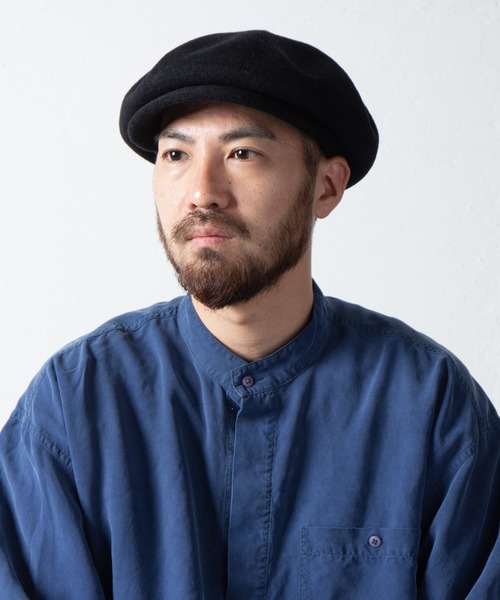 RACAL（ラカル）の「Classic Wool Knit Casquette / クラシックウールニットキャスケット（キャスケット・メンズ・チャコールグレー/ブラック/ベージュ/ブラウン・MEDIUM/LARGE）」の17枚目の写真