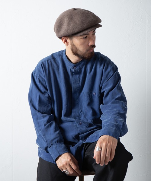 RACAL（ラカル）の「Classic Wool Knit Casquette / クラシックウールニットキャスケット（キャスケット・メンズ・チャコールグレー/ブラック/ベージュ/ブラウン・MEDIUM/LARGE）」の6枚目の写真