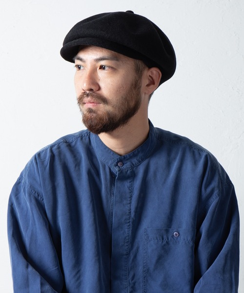 RACAL（ラカル）の「Classic Wool Knit Casquette / クラシックウールニットキャスケット（キャスケット・メンズ・チャコールグレー/ブラック/ベージュ/ブラウン・MEDIUM/LARGE）」の18枚目の写真