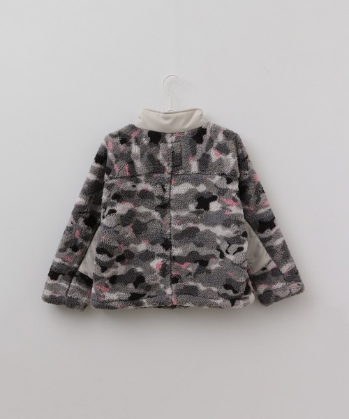 GERRY(ジェリー)の「【KIDS】【GERRY×ROPE' PICNIC】ボアブルゾン迷彩(ブルゾン・キッズ・グレー系その他・120/130/140)」の6枚目の写真