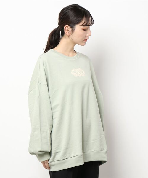 Levi's(リーバイス)の「【Levi's】ロゴスウェットクルー(スウェット・レディース・グリーン・S/M/L)」の15枚目の写真