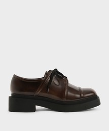 CHARLES & KEITH | レースアップ チャンキーブローグ / Lace-Up Chunky Brogues(ドレスシューズ)