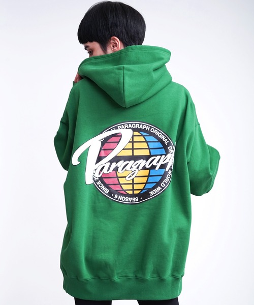Paragraph（パラグラフ）の「Paragraph (パラグラフ) スリーカラーグローブプルパーカー（パーカー・メンズ・ネイビー/ブラウン/グリーン/A/ブラック・FREE）」の4枚目の写真
