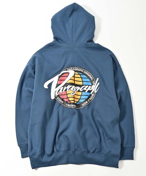 Paragraph（パラグラフ）の「Paragraph (パラグラフ) スリーカラーグローブプルパーカー（パーカー・メンズ・ネイビー/ブラウン/グリーン/A/ブラック・FREE）」の20枚目の写真