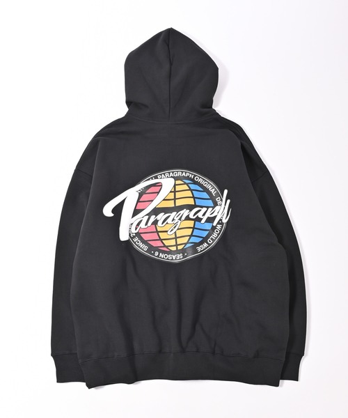 Paragraph（パラグラフ）の「Paragraph (パラグラフ) スリーカラーグローブプルパーカー（パーカー・メンズ・ネイビー/ブラウン/グリーン/A/ブラック・FREE）」の6枚目の写真