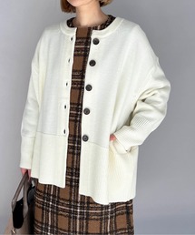 PICCIN | ローゲージクルーネックカーディガン(カーディガン/ボレロ)