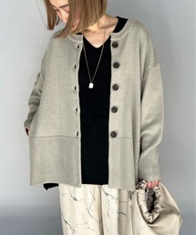 PICCIN | ローゲージクルーネックカーディガン(カーディガン/ボレロ)