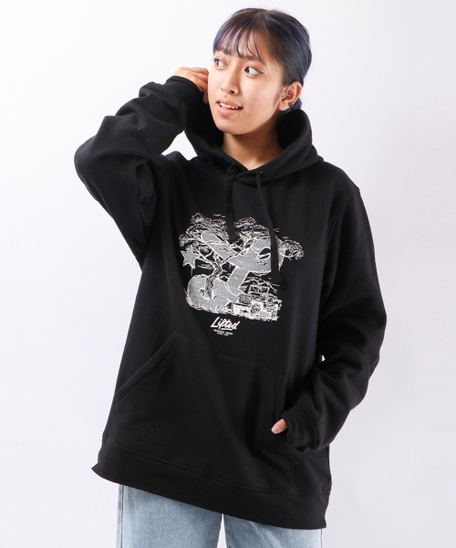 LRG（エルアールジー）の「【LRG】ブランドロゴプリントパーカー