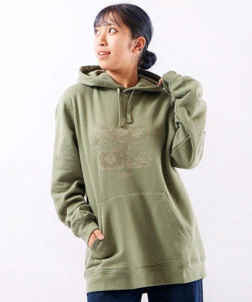 LRG（エルアールジー）の「【LRG】ブランドロゴプリントパーカー