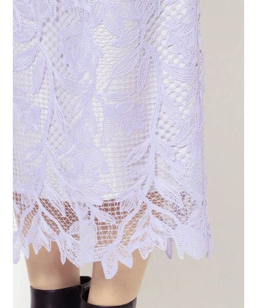 MERCURYDUO（マーキュリーデュオ）の「ケミカルレースペンシルスカート（スカート・レディース・アイボリー/イエロー/ラベンダー・SMALL/MEDIUM）」の14枚目の写真