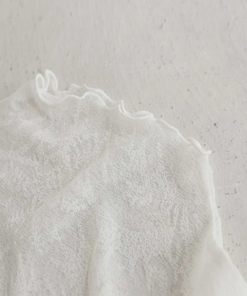 antiqua（アンティカ）の「長袖カットソー（Tシャツ/カットソー・レディース・ホワイト・FREE）」の5枚目の写真