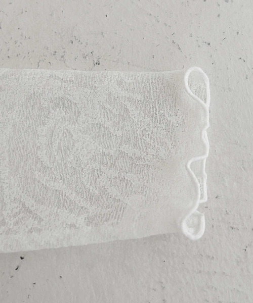 antiqua（アンティカ）の「長袖カットソー（Tシャツ/カットソー・レディース・ホワイト・FREE）」の6枚目の写真