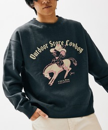 【JERRY MARQUEZ/ジェリーマルケス ×JS】別注 クルーネック スウェット