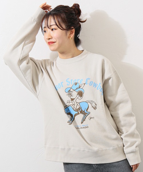 セール】【JERRY MARQUEZ/ジェリーマルケス ×JS】別注 クルーネック