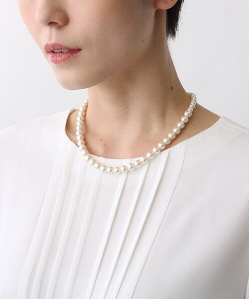 INDIVI（インディヴィ）の「◆【マルチWAY】3連パールネックレス（ネックレス・レディース・ホワイト・00）」の5枚目の写真