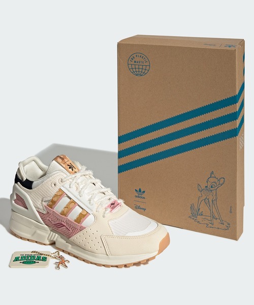 Disney(ディズニー)の「ディズニー ZX 10,000 / アディダスオリジナルス(スニーカー・レディース・オフホワイト・23.5cm/24.5cm/25.5cm/26.5cm/27.5cm/23.0cm/24.0cm/25.0cm/26.0cm/27.0cm/28.0cm/22.5cm)」の3枚目の写真