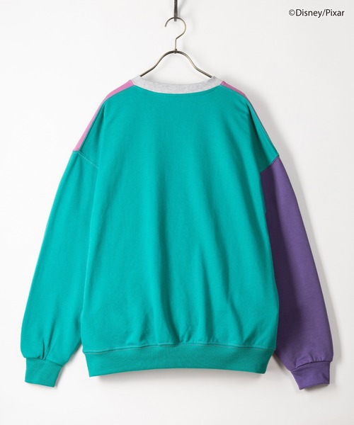 Disney（ディズニー）の「【TOY STORY/トイストーリー】キャラクターイラストスウェット/リブライン/ビッグシルエット（スウェット・レディース・チャコールグレー/パープル/パープル系その他/グレー系その他2/アッシュグレー/ピンク系その他/エメラルド/ピンク/グレー系その他・M/L/XL）」の19枚目の写真