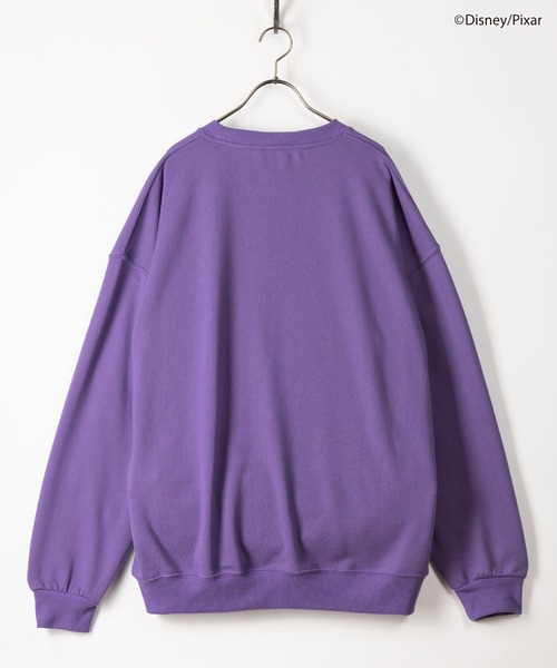 Disney（ディズニー）の「【TOY STORY/トイストーリー】キャラクターイラストスウェット/リブライン/ビッグシルエット（スウェット・レディース・チャコールグレー/パープル/パープル系その他/グレー系その他2/アッシュグレー/ピンク系その他/エメラルド/ピンク/グレー系その他・M/L/XL）」の14枚目の写真